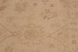 handmade Traditional Kafkaz Chobi Ziegler Beige Beige Hand Knotted RECTANGLE 100% WOOL area rug 9 x 12