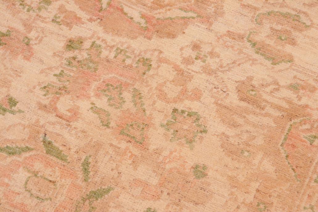 handmade Transitional Kafkaz Chobi Ziegler Beige Tan Hand Knotted RECTANGLE 100% WOOL area rug 6 x 9