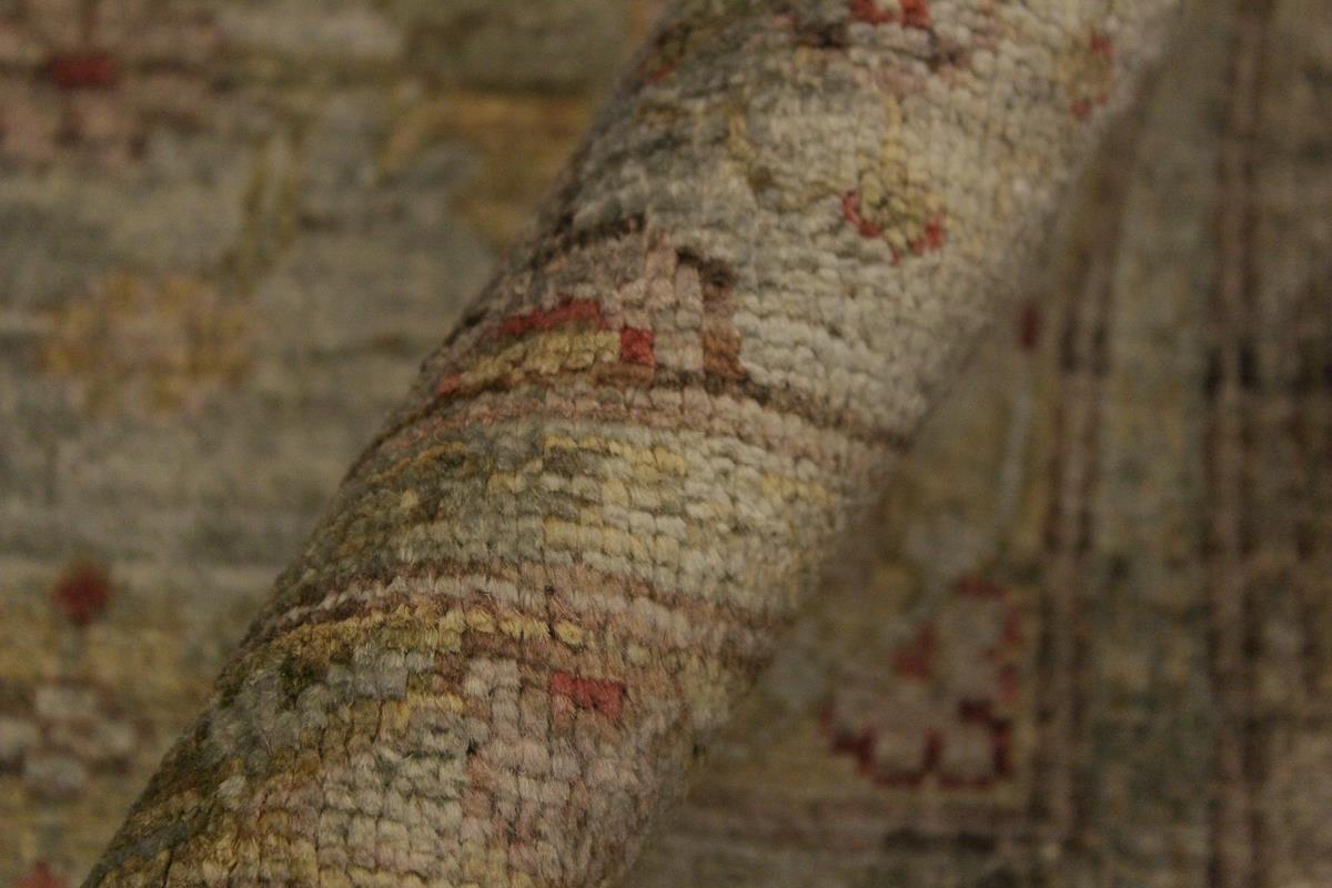 A03356, 711"x 9 9",Over Dyed                     ,8x10,Grey,GOLD,Hand-knotted                  ,Pakistan   ,100% Wool  ,Rectangle  ,652671153969