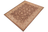 handmade Traditional Kafkaz Chobi Ziegler Lt. Brown Beige Hand Knotted RECTANGLE 100% WOOL area rug 8 x 10