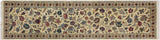 Gulberg Pak Persian Chi Beige/Green Wool Runner - 2'6'' x 10'2''