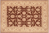 Classic Ziegler Jenette Brown Beige Hand-Knotted Wool Rug - 8'2'' x 9'8''