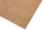 handmade Transitional Kafkaz Chobi Ziegler Beige Rust Hand Knotted RECTANGLE 100% WOOL area rug 8 x 10