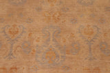 handmade Transitional Kafkaz Chobi Ziegler Beige Rust Hand Knotted RECTANGLE 100% WOOL area rug 8 x 10