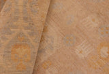 handmade Transitional Kafkaz Chobi Ziegler Beige Rust Hand Knotted RECTANGLE 100% WOOL area rug 8 x 10