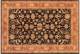 Bohemien Ziegler Serina Black Red Hand-Knotted Wool Rug - 8'10'' x 12'0''