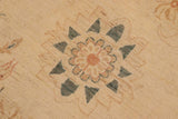 handmade Transitional Kafkaz Chobi Ziegler Beige Rust Hand Knotted RECTANGLE 100% WOOL area rug 10 x 13