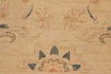 handmade Transitional Kafkaz Chobi Ziegler Beige Rust Hand Knotted RECTANGLE 100% WOOL area rug 10 x 13