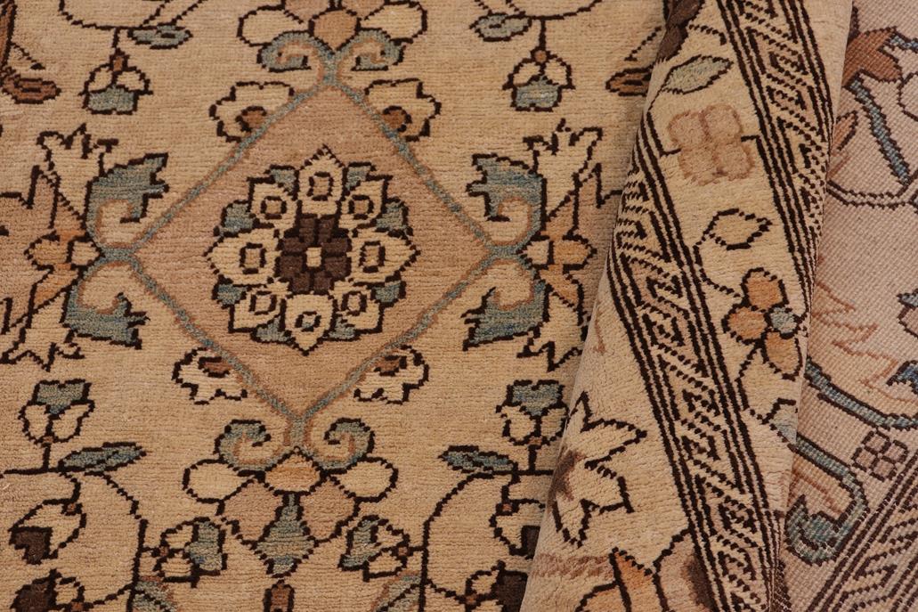 handmade Transitional Kafkaz Chobi Ziegler Ivory Ivory Hand Knotted RECTANGLE 100% WOOL area rug 12 x 19