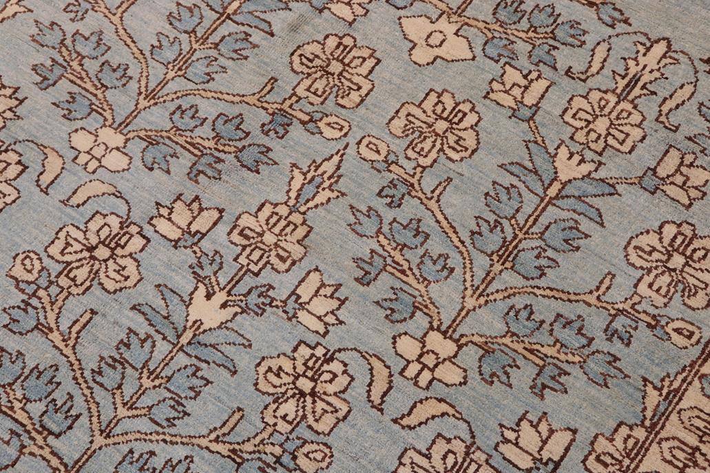 handmade Transitional Kafkaz Chobi Ziegler Lt. Green Lt. Green Hand Knotted RECTANGLE 100% WOOL area rug 12 x 18
