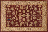 handmade Traditional Kafkaz Chobi Ziegler Sienna Tan Hand Knotted RECTANGLE 100% WOOL area rug 9 x 11