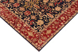 handmade Traditional Kafkaz Chobi Ziegler Blue Red Hand Knotted RECTANGLE 100% WOOL area rug 9 x 12