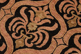 handmade Transitional Kafkaz Chobi Ziegler Brown Tan Hand Knotted RECTANGLE 100% WOOL area rug 9 x 12