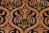 handmade Transitional Kafkaz Chobi Ziegler Brown Tan Hand Knotted RECTANGLE 100% WOOL area rug 9 x 12