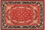 handmade Traditional Kafkaz Chobi Ziegler Rust Black Hand Knotted RECTANGLE 100% WOOL area rug 9 x 12
