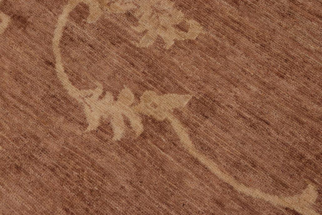 handmade Transitional Kafkaz Chobi Ziegler Lt. Brown Tan Hand Knotted RECTANGLE 100% WOOL area rug 9 x 12