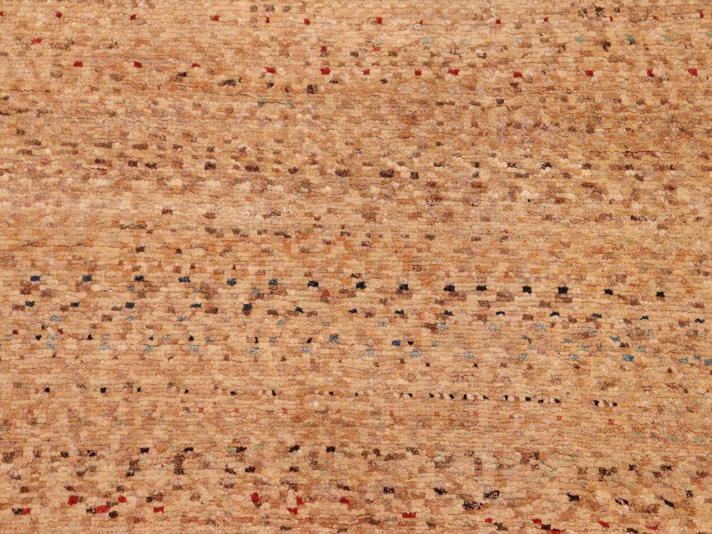 Boho Chic Gabbeh Reatha Beige/Rust Wool Rug - 5'11'' x 9'0''