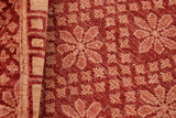 handmade Transitional Kafkaz Chobi Ziegler Red Tan Hand Knotted RECTANGLE 100% WOOL area rug 6 x 9