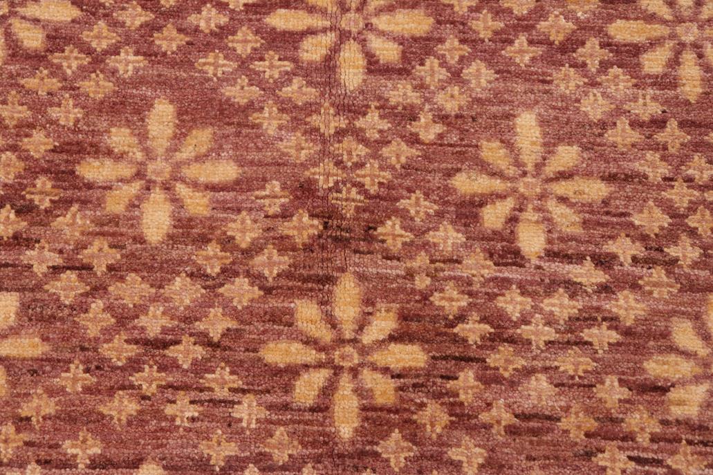 handmade Transitional Kafkaz Chobi Ziegler Red Gold Hand Knotted RECTANGLE 100% WOOL area rug 6 x 9