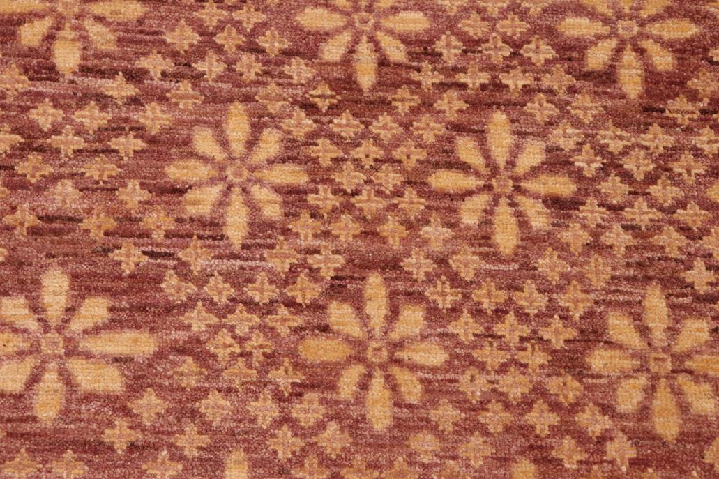 handmade Transitional Kafkaz Chobi Ziegler Red Gold Hand Knotted RECTANGLE 100% WOOL area rug 6 x 9