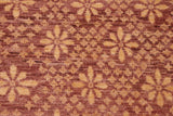 handmade Transitional Kafkaz Chobi Ziegler Red Gold Hand Knotted RECTANGLE 100% WOOL area rug 6 x 9