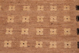 handmade Transitional Kafkaz Chobi Ziegler Tan Black Hand Knotted RECTANGLE 100% WOOL area rug 6 x 9