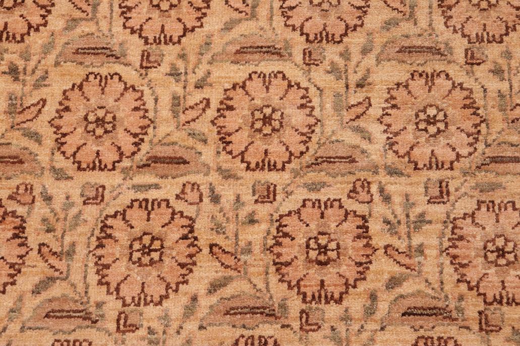 handmade Transitional Kafkaz Chobi Ziegler Red Tan Hand Knotted RECTANGLE 100% WOOL area rug 6 x 9