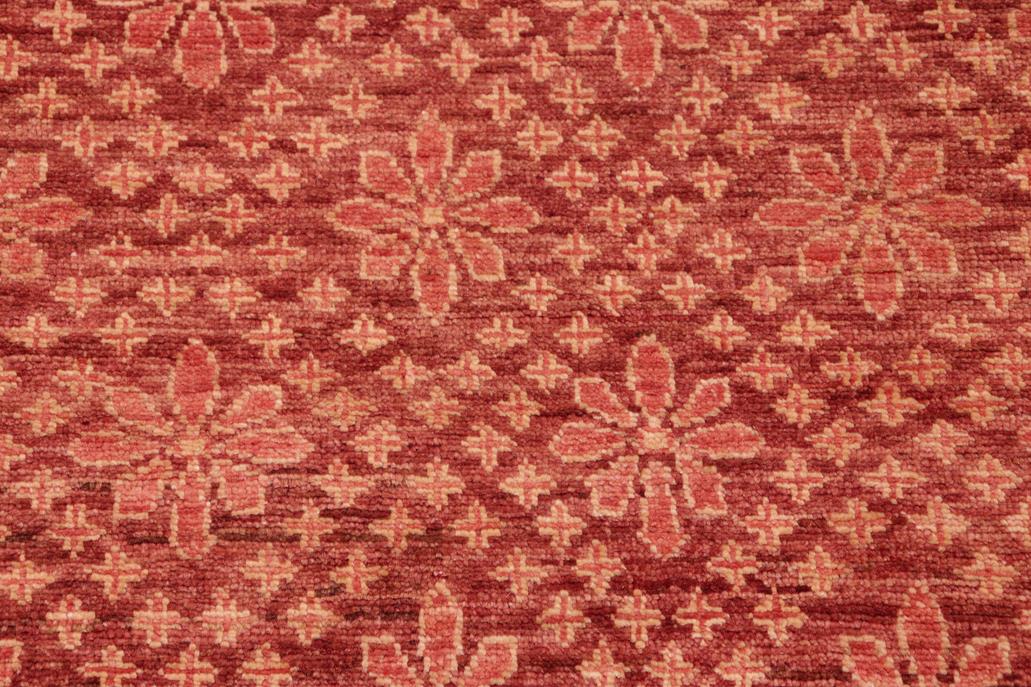 handmade Transitional Kafkaz Chobi Ziegler Red Gold Hand Knotted RECTANGLE 100% WOOL area rug 6 x 9