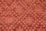 handmade Transitional Kafkaz Chobi Ziegler Red Gold Hand Knotted RECTANGLE 100% WOOL area rug 6 x 9