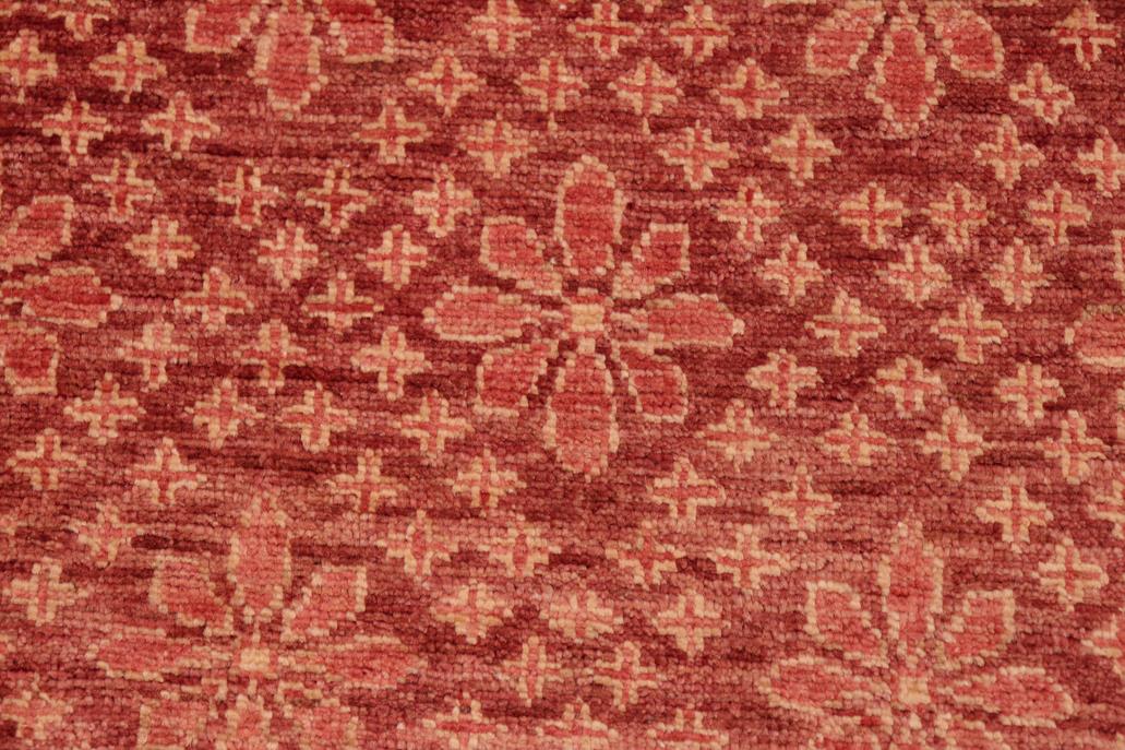 handmade Transitional Kafkaz Chobi Ziegler Red Gold Hand Knotted RECTANGLE 100% WOOL area rug 6 x 9