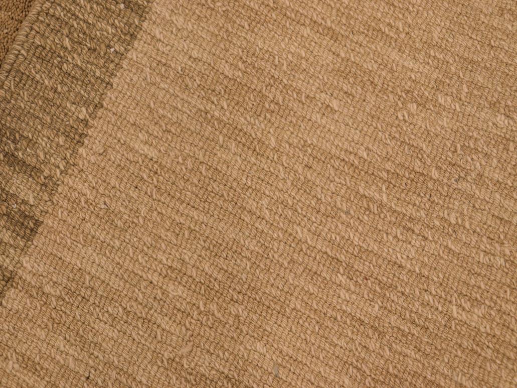 handmade Modern Art Deco Tan Green Hand Knotted RECTANGLE 100% WOOL area rug 6x9