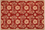 Shabby Chic Ziegler Alex Rust Tan Hand-Knotted Wool Rug - 6'0'' x 8'10''