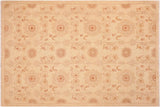 Boho Chic Ziegler Verdell Beige Gold Hand-Knotted Wool Rug - 6'0'' x 8'10''