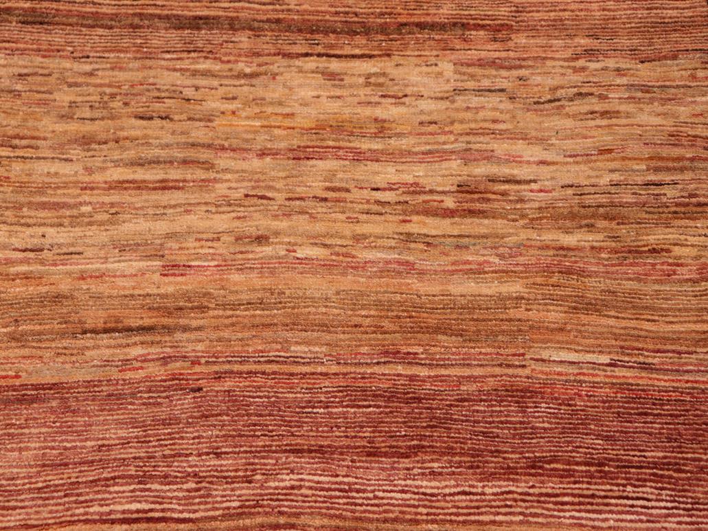 Bohemian Gabbeh Tyler Beige/Black Wool Rug - 6'4'' x 9'4''