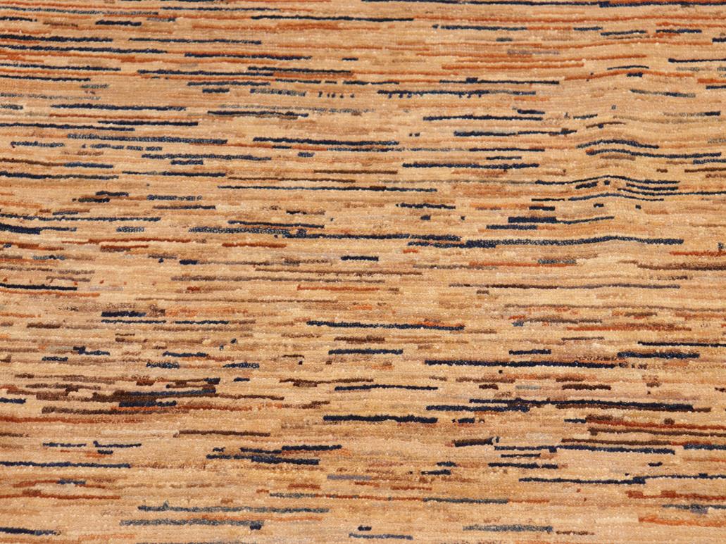 Boho Chic Gabbeh Tomoko Tan/Beige Wool Rug - 6'0'' x 8'8''