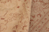 handmade Traditional Kafkaz Chobi Ziegler Beige Brown Hand Knotted RECTANGLE 100% WOOL area rug 10 x 13