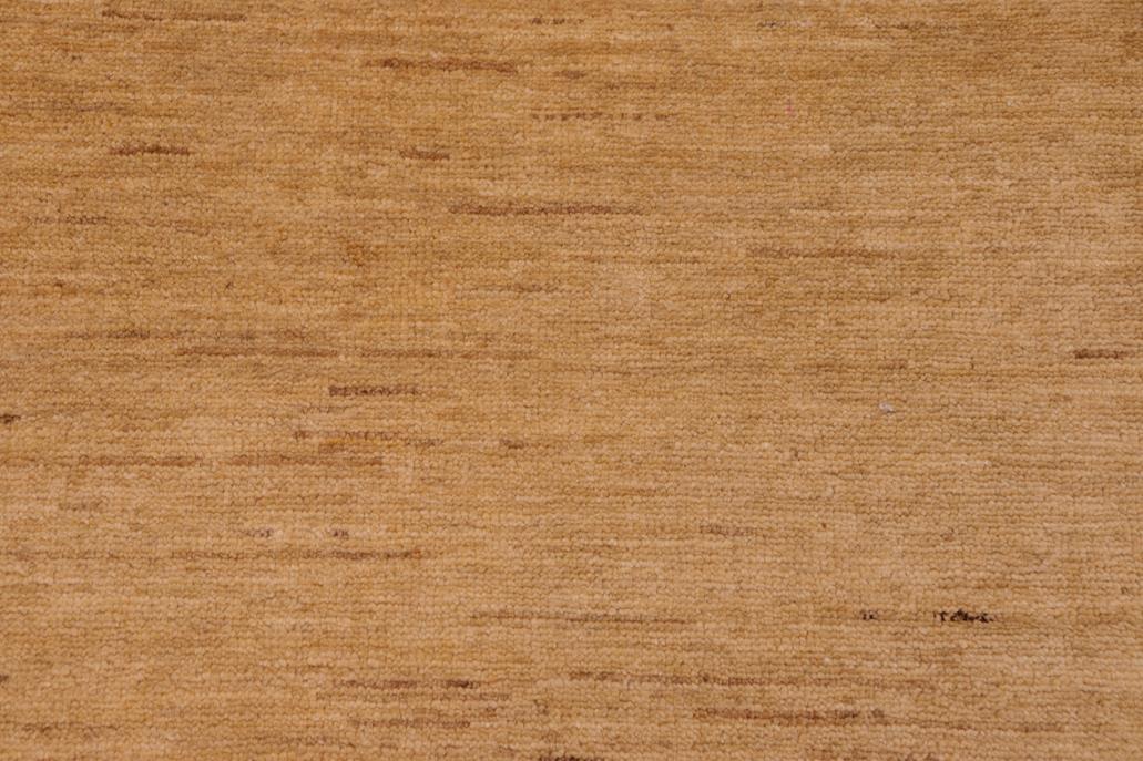 Handmade Kafakz Chobi Ziegler Modern Contemporary Tan Brown Hand Knotted Rectangel Hand Knotted 100% Vegetable Dyed wool area rug 6 x 9