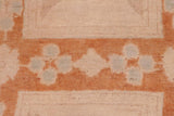 handmade Transitional Kafkaz Chobi Ziegler Rust Tan Hand Knotted RECTANGLE 100% WOOL area rug 6 x 9