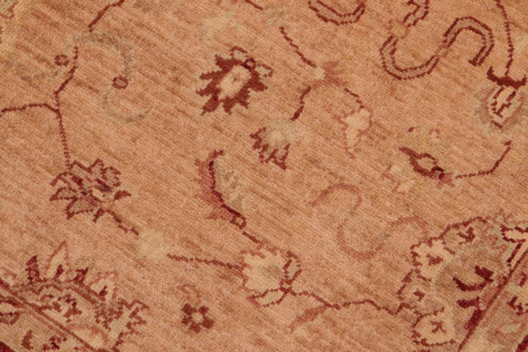 handmade Traditional Kafkaz Chobi Ziegler Brown Red Hand Knotted RECTANGLE 100% WOOL area rug 6 x 9