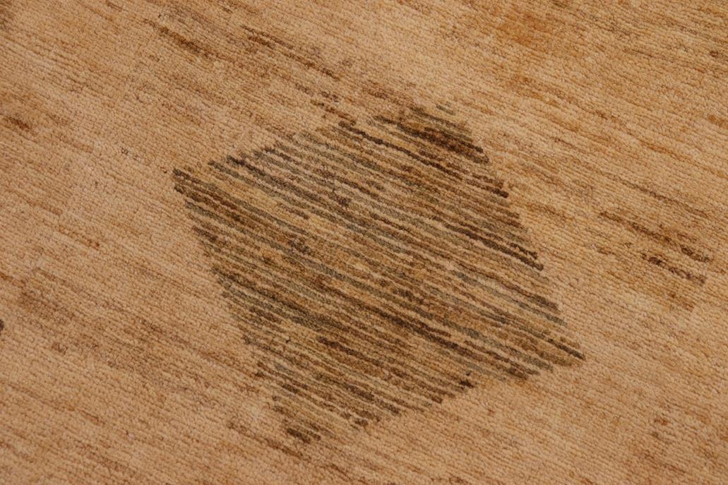 handmade Modern Gabbeh Tan Brown Hand Knotted Rectangel Hand Knotted 100% Vegetable Dyed wool area rug 9 x 12