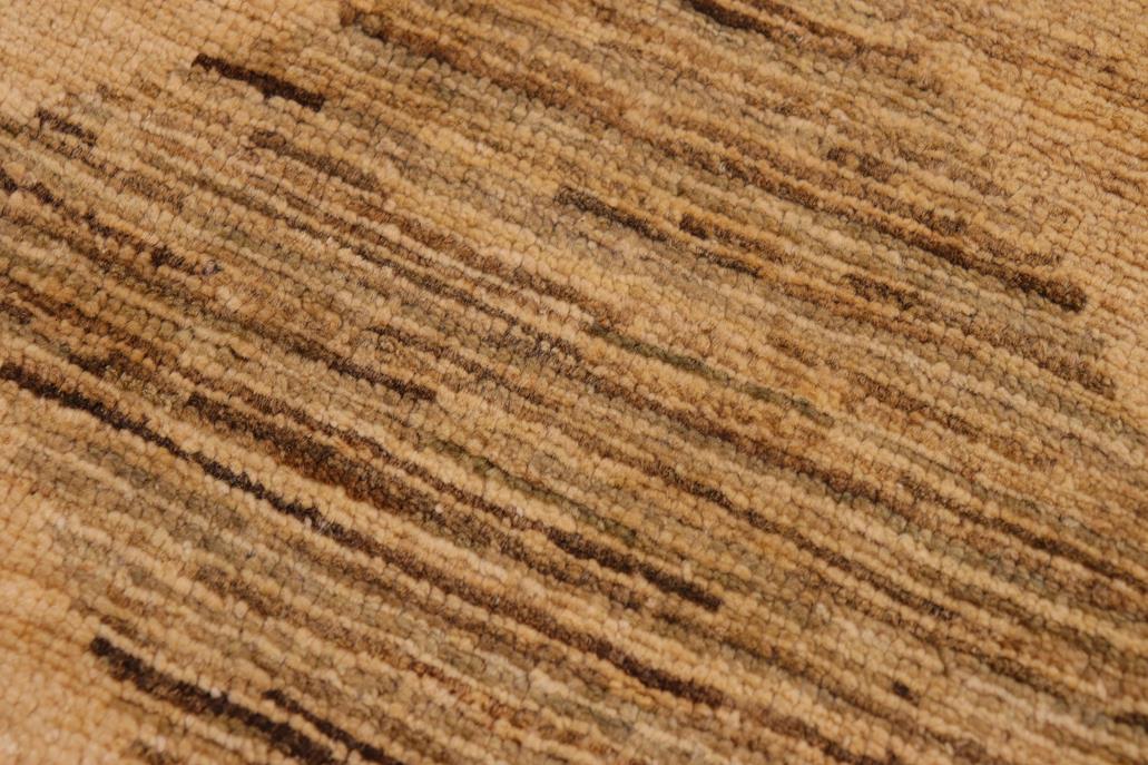 handmade Modern Gabbeh Tan Brown Hand Knotted Rectangel Hand Knotted 100% Vegetable Dyed wool area rug 9 x 12