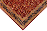 handmade Transitional Kafkaz Chobi Ziegler Red Blue Hand Knotted RECTANGLE 100% WOOL area rug 9 x 12