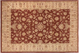 Bohemien Ziegler Gearldin Brown Tan Hand-Knotted Wool Rug - 10'1'' x 14'0''