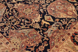 handmade Traditional Kafkaz Chobi Ziegler Blue Tan Hand Knotted RECTANGLE 100% WOOL area rug 8 x 10