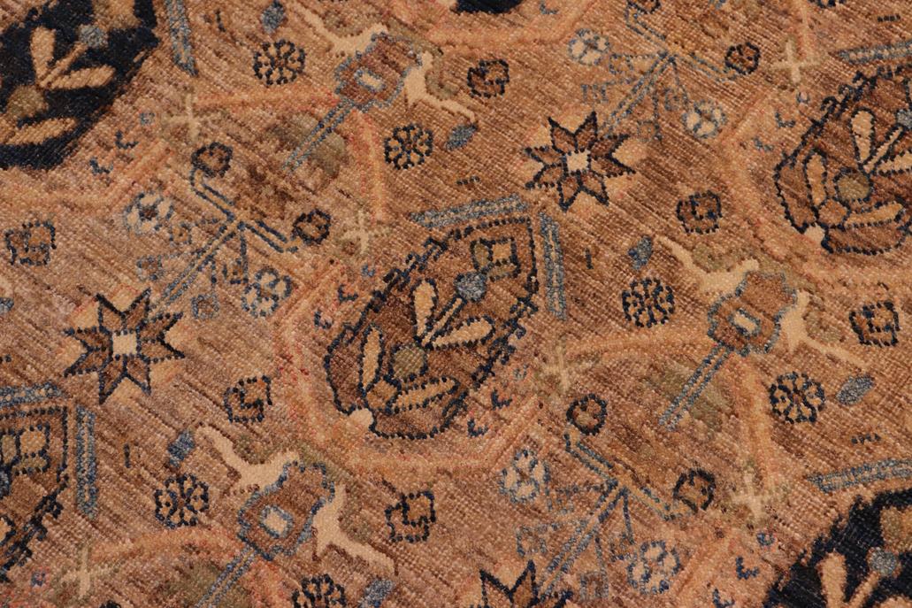 handmade Transitional Kafkaz Chobi Ziegler Tan Lt. Green Hand Knotted RECTANGLE 100% WOOL area rug 8 x 10