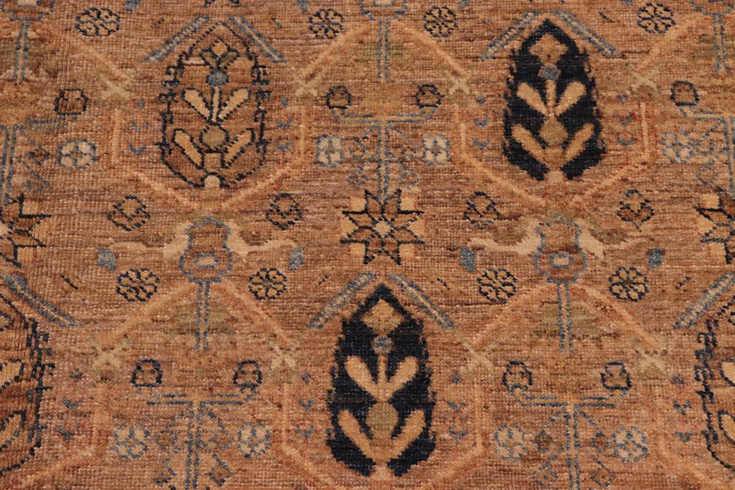 handmade Transitional Kafkaz Chobi Ziegler Tan Lt. Green Hand Knotted RECTANGLE 100% WOOL area rug 8 x 10