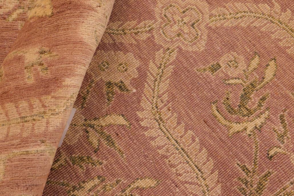 handmade Transitional Kafkaz Chobi Ziegler Brown Tan Hand Knotted RECTANGLE 100% WOOL area rug 8 x 10
