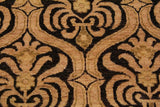 handmade Transitional Kafkaz Chobi Ziegler Black Tan Hand Knotted RECTANGLE 100% WOOL area rug 9 x 12