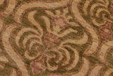handmade Transitional Kafkaz Chobi Ziegler Green Brown Hand Knotted RECTANGLE 100% WOOL area rug 9 x 12