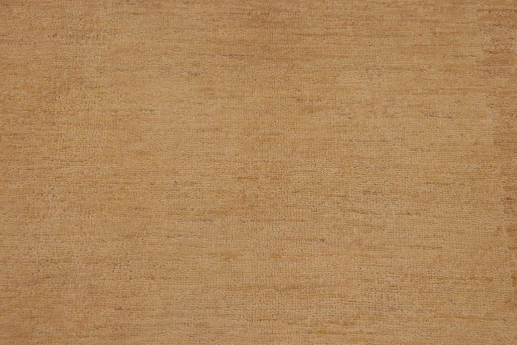 Handmade Kafakz Chobi Ziegler Modern Contemporary Tan Beige Hand Knotted Rectangel Hand Knotted 100% Vegetable Dyed wool area rug 9 x 11